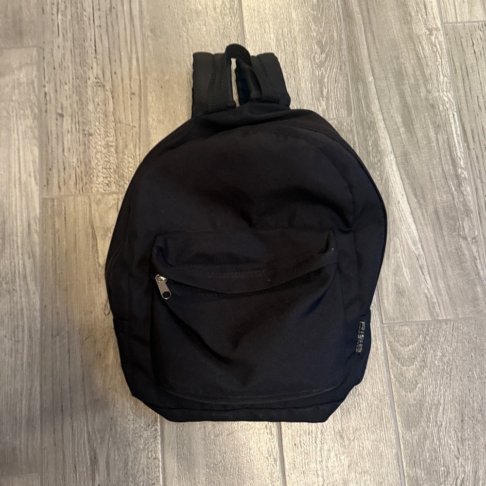 Black basic backpack - Picture 6 of 6